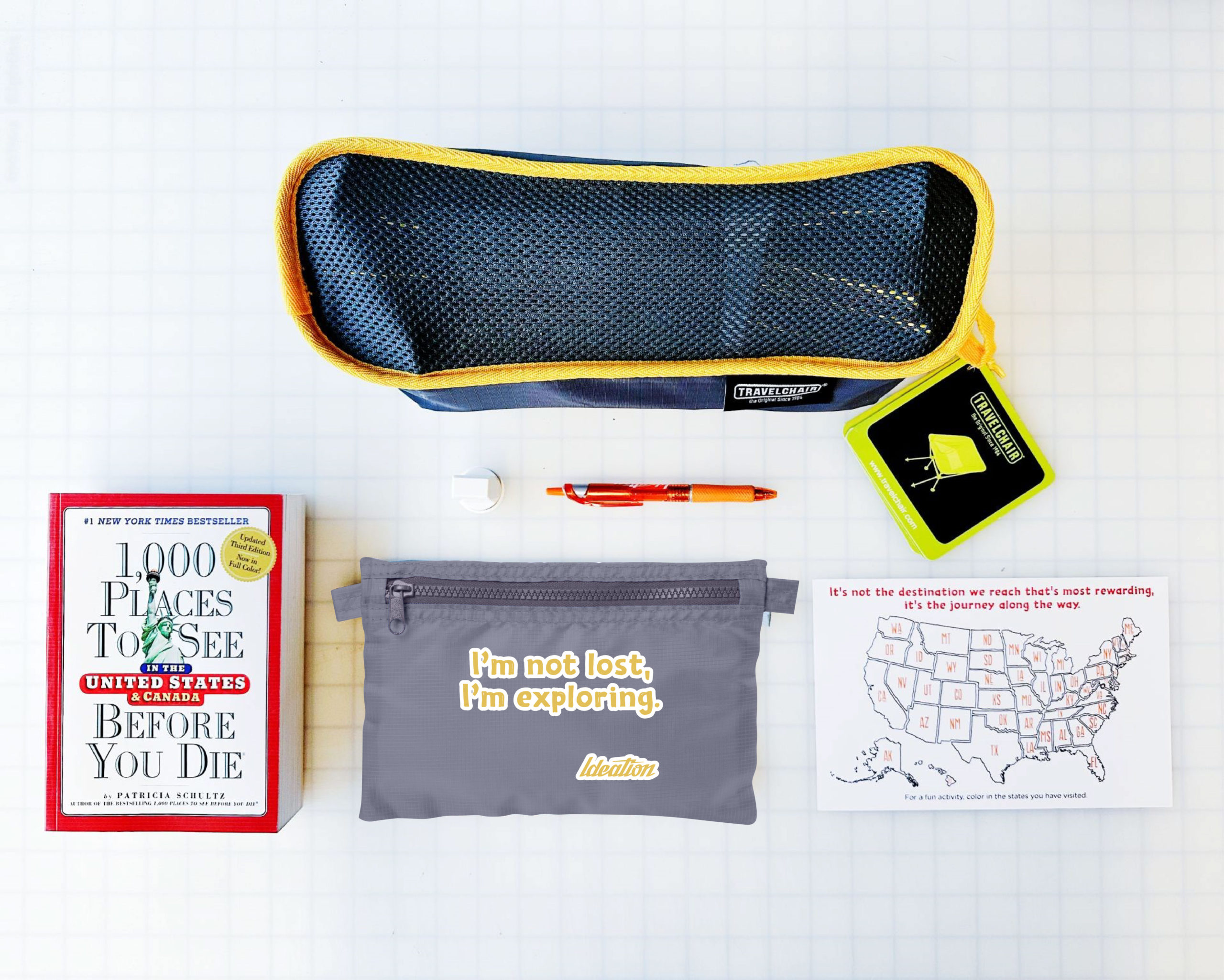 On the Road Again: Ideation’s Journey-Inspired Box of Branded Merchandise